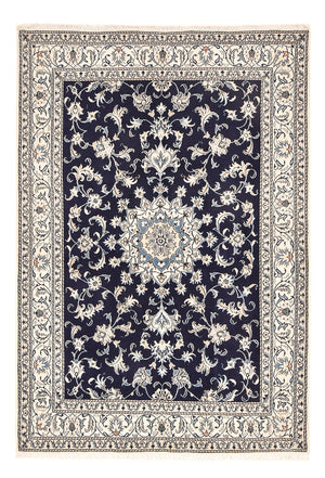 Perserteppich - Nain - 245 x 167 cm - dunkelblau