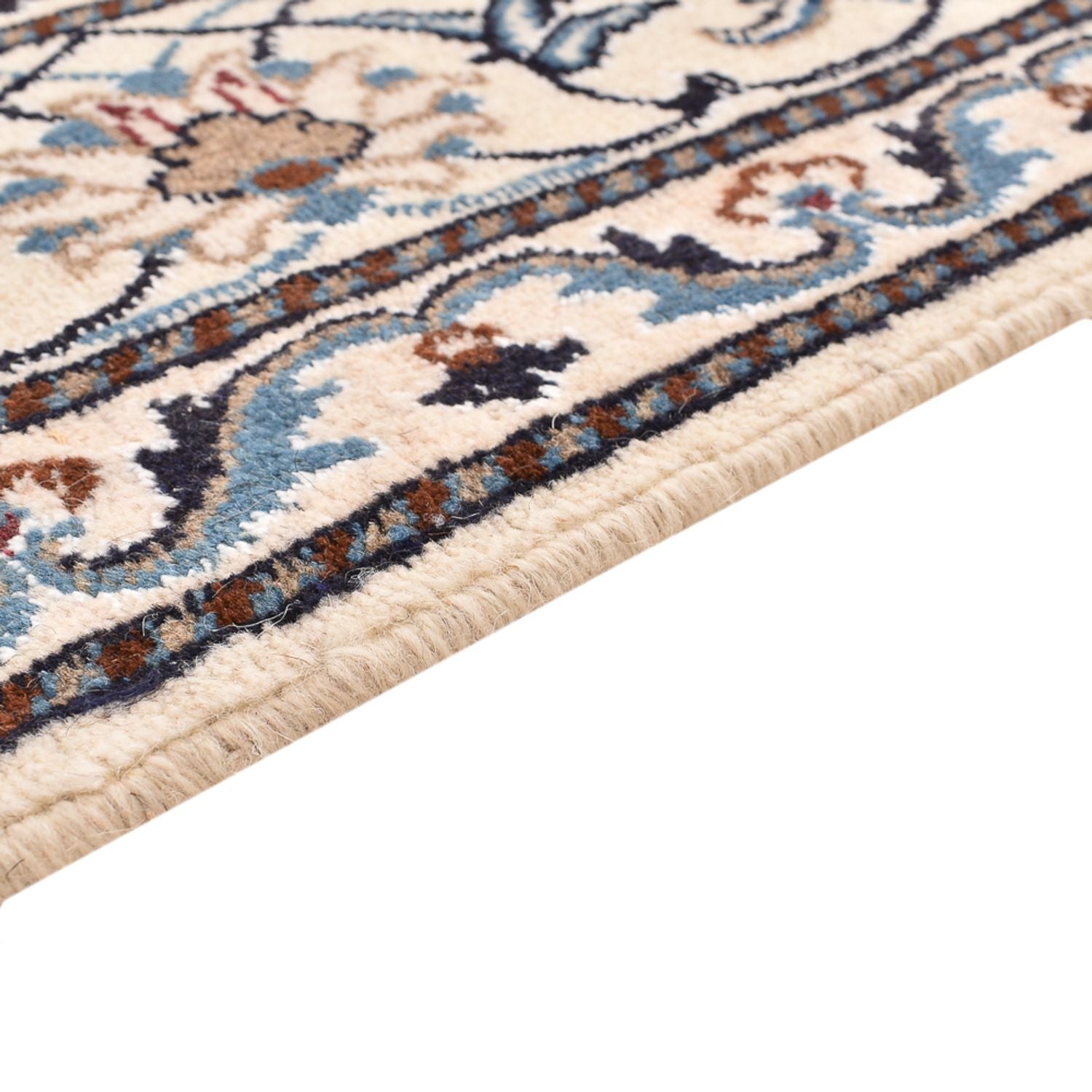 Perserteppich - Nain - 241 x 170 cm - hellbeige