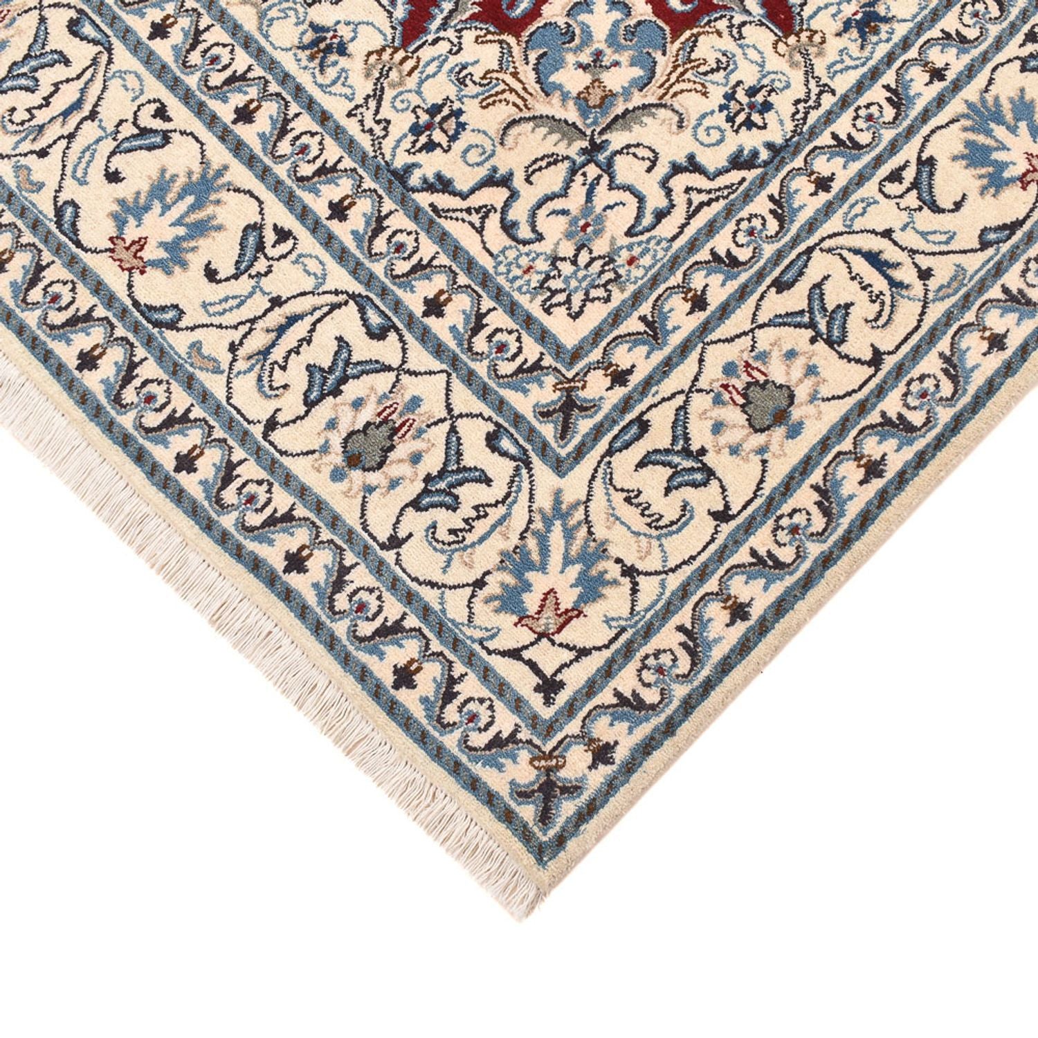 Perserteppich - Nain - 244 x 165 cm - rot