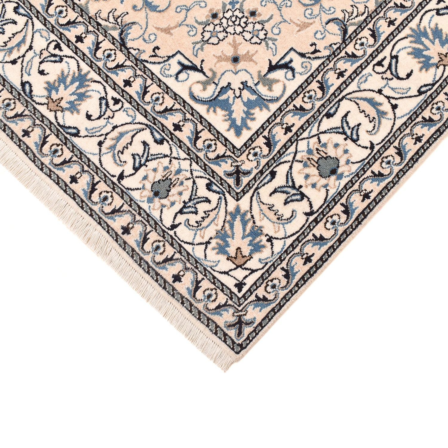 Perserteppich - Nain - 240 x 168 cm - hellbeige