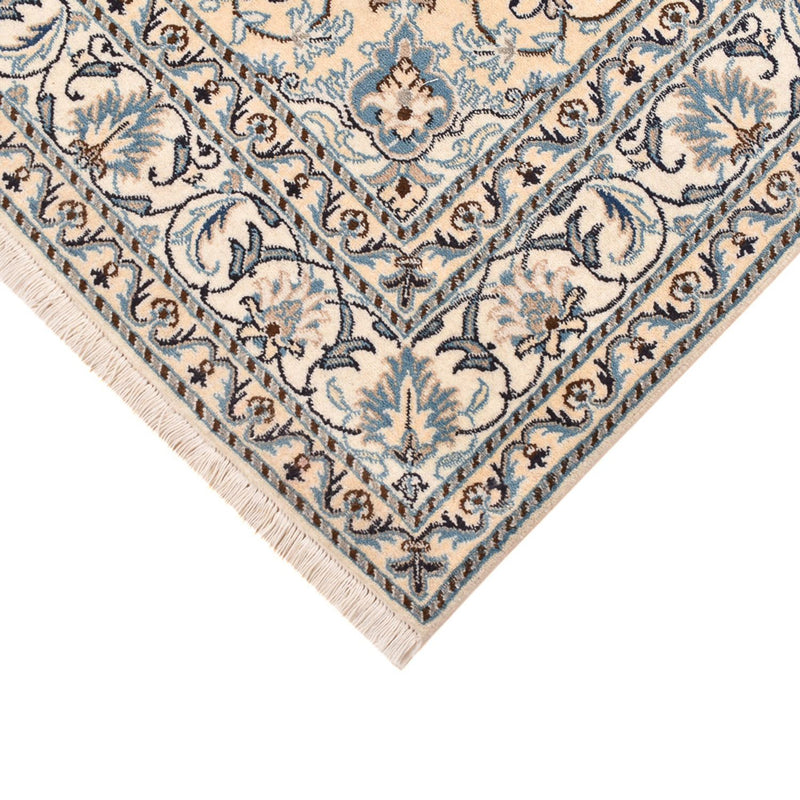 Perserteppich - Nain - 193 x 145 cm - hellbeige