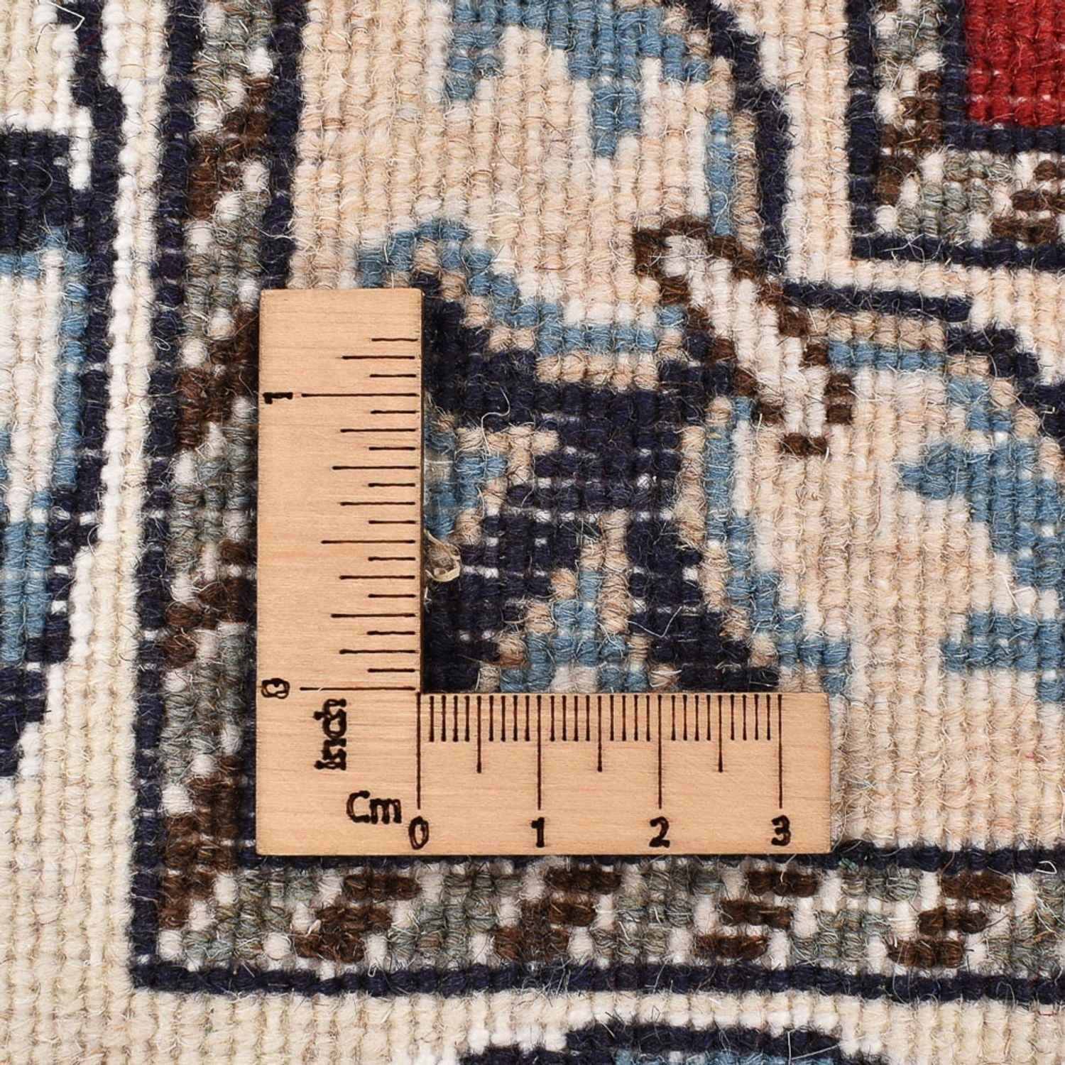 Perserteppich - Nain quadratisch  - 203 x 193 cm - rot