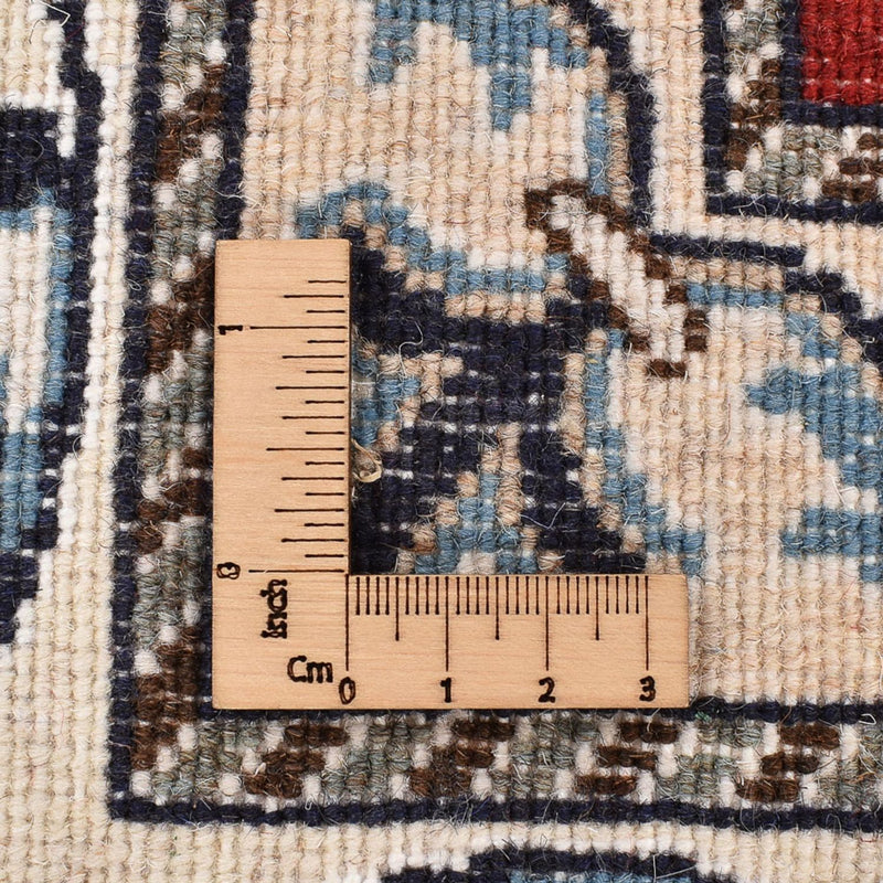 Perserteppich - Nain quadratisch  - 203 x 193 cm - rot