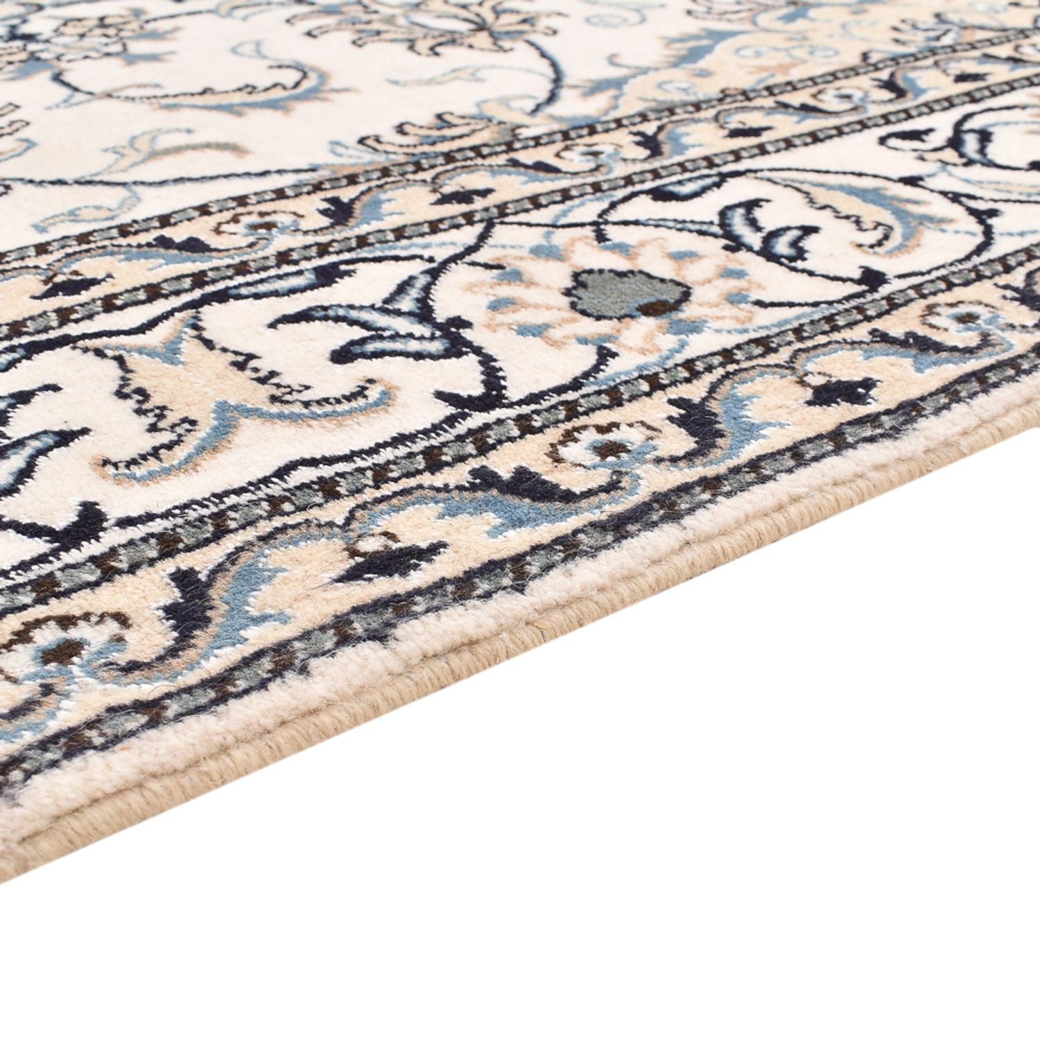 Perserteppich - Nain - 239 x 171 cm - hellbeige
