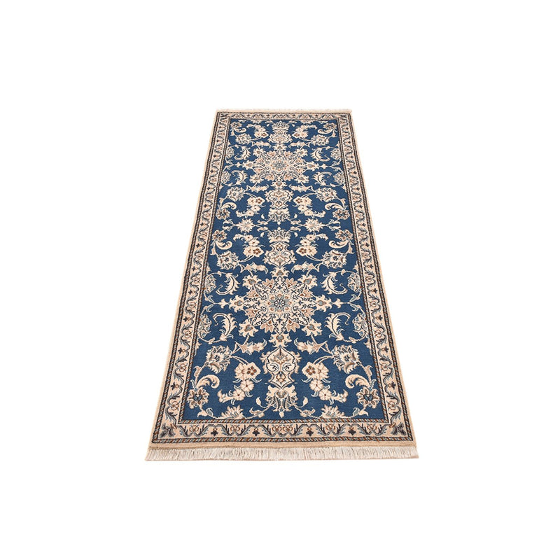 Läufer Perser - Nain - 209 x 78 cm - blau