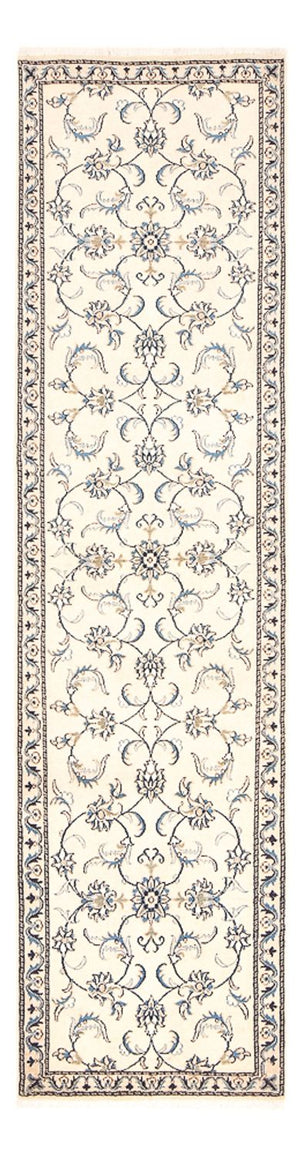 Läufer Perser - Nain - 307 x 78 cm - weiß