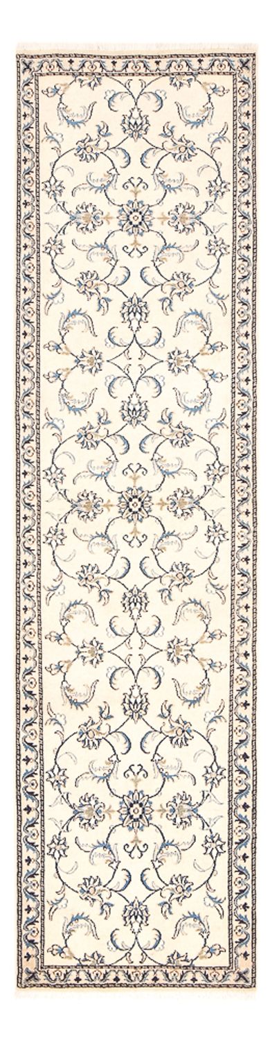 Läufer Perser - Nain - 307 x 78 cm - weiß