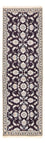 Läufer Perser - Nain - 250 x 80 cm - dunkelblau