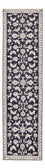 Läufer Perser - Nain - 290 x 79 cm - dunkelblau