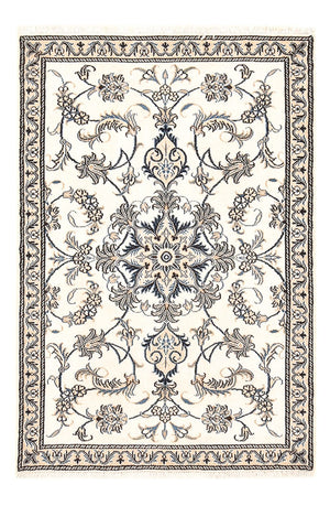 Perserteppich - Nain - 137 x 88 cm - hellbeige
