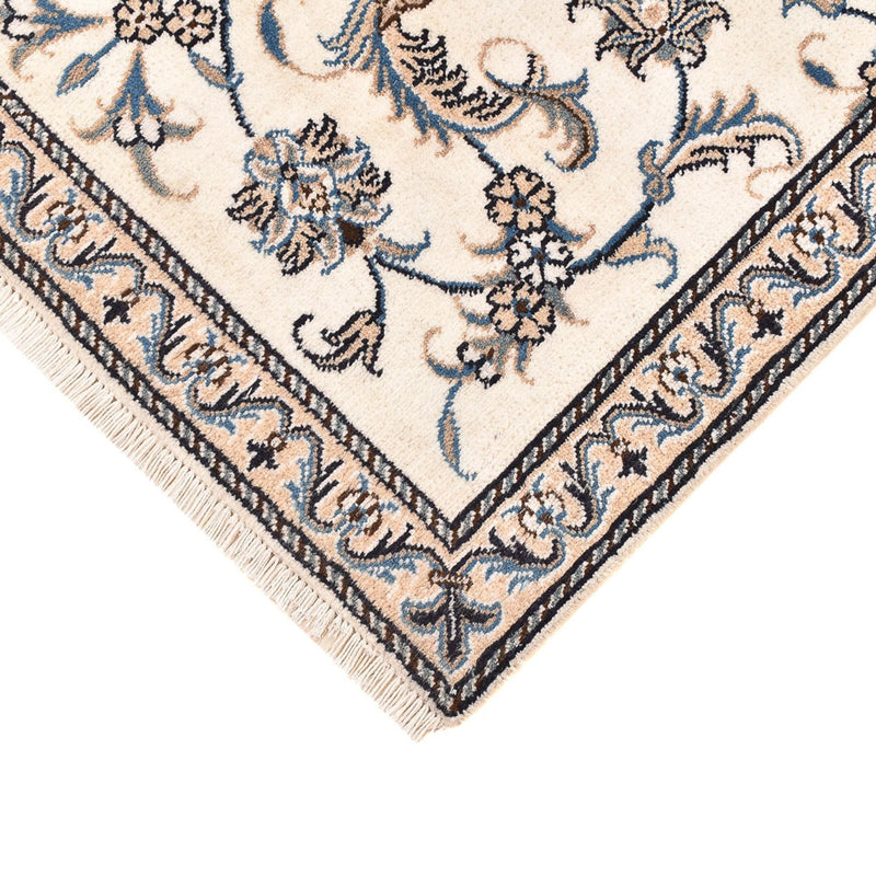 Perserteppich - Nain - 137 x 88 cm - hellbeige