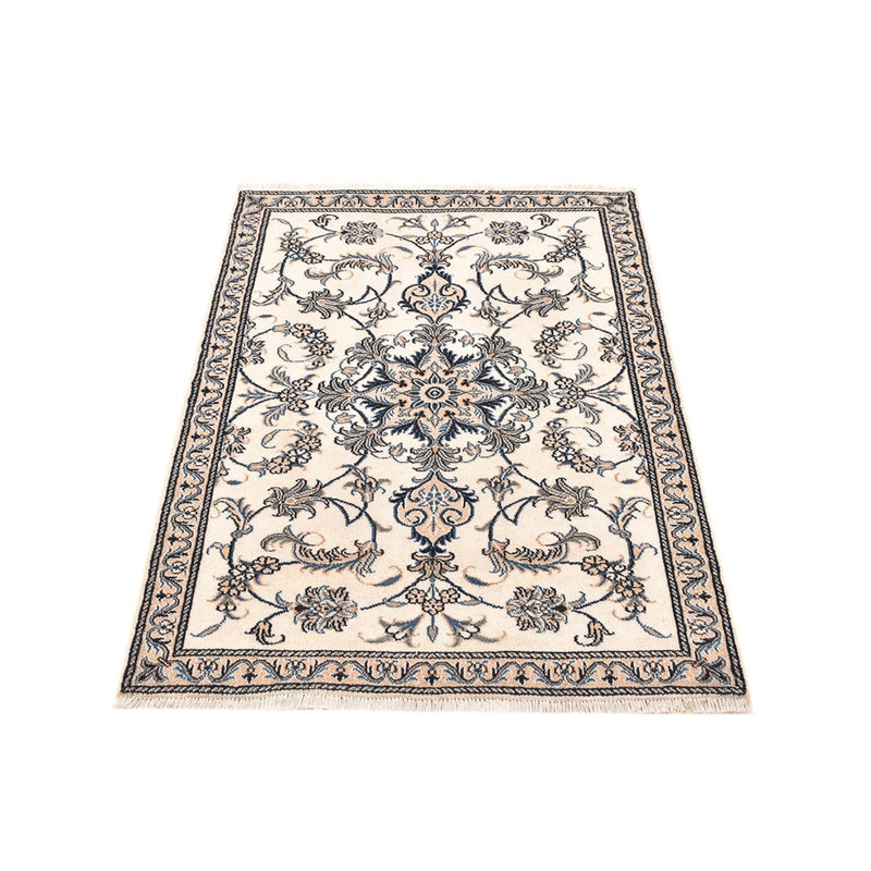 Perserteppich - Nain - 137 x 88 cm - hellbeige