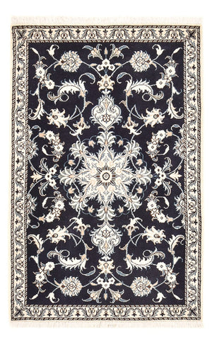 Perserteppich - Nain - 137 x 87 cm - dunkelblau
