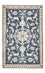 Perserteppich - Nain - 138 x 89 cm - blau