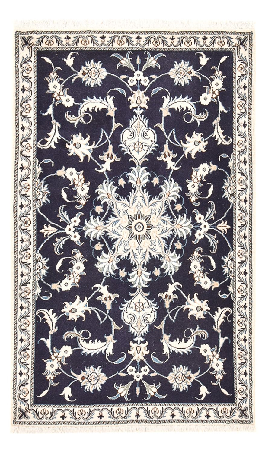 Perserteppich - Nain - 150 x 90 cm - dunkelblau