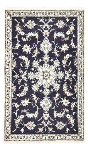 Perserteppich - Nain - 150 x 90 cm - dunkelblau