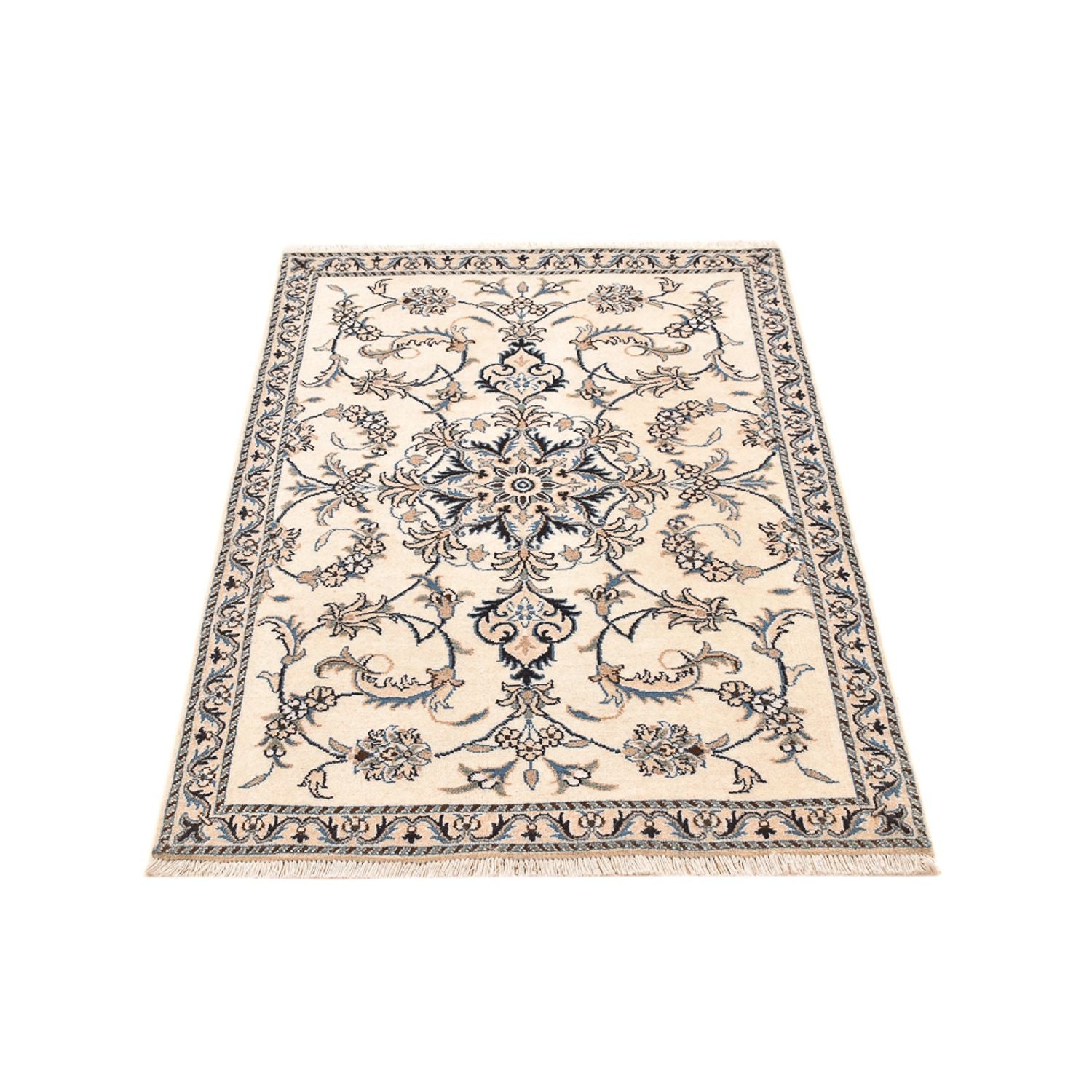 Perserteppich - Nain - 137 x 90 cm - beige