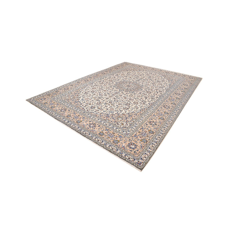 Perserteppich - Keshan - 405 x 295 cm - dunkelbeige