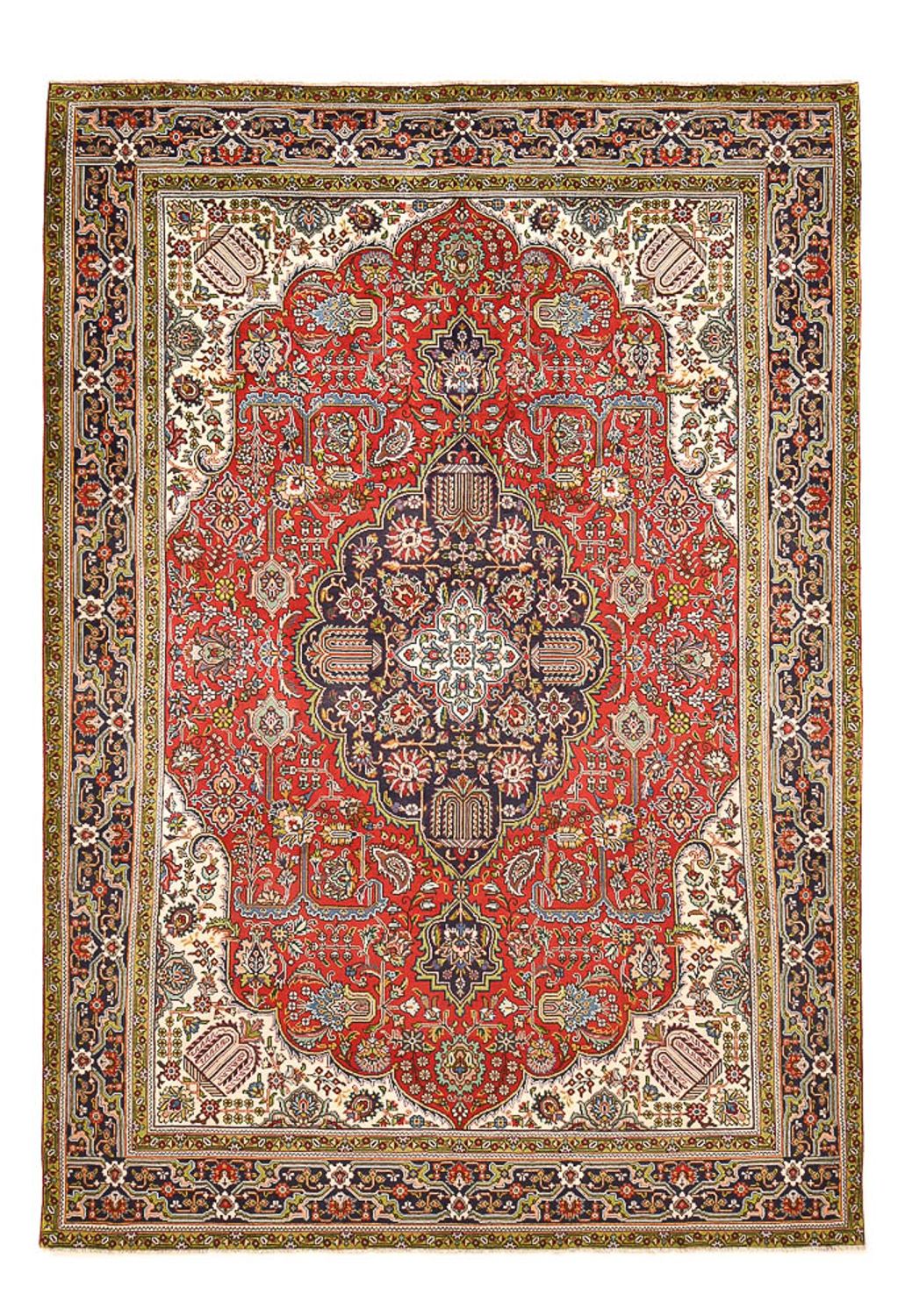 Perserteppich - Täbriz - 347 x 242 cm - hellrot