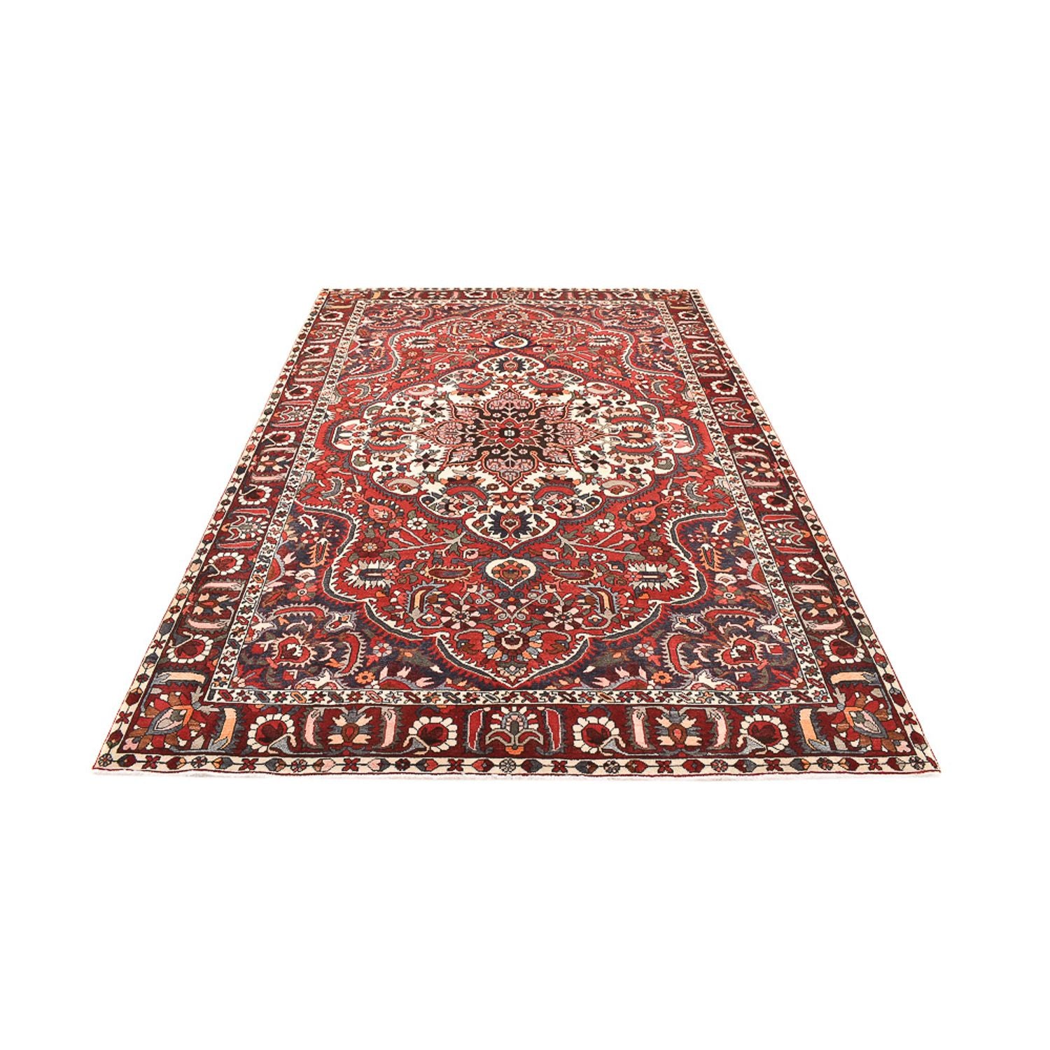 Perserteppich - Nomadic - 313 x 211 cm - dunkelrot