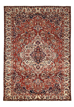 Perserteppich - Nomadic - 315 x 215 cm - dunkelrot