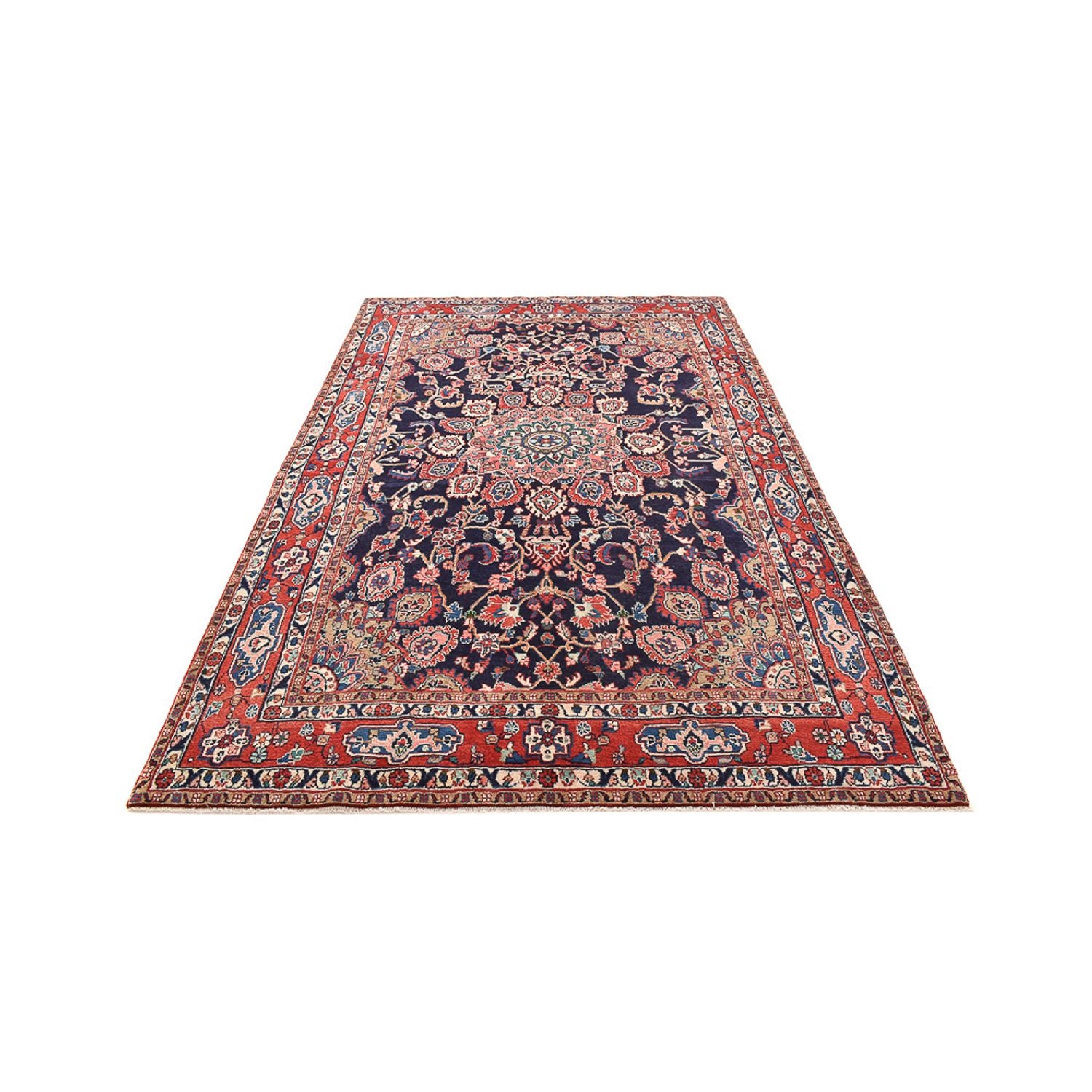 Perserteppich - Nomadic - 330 x 205 cm - dunkelblau