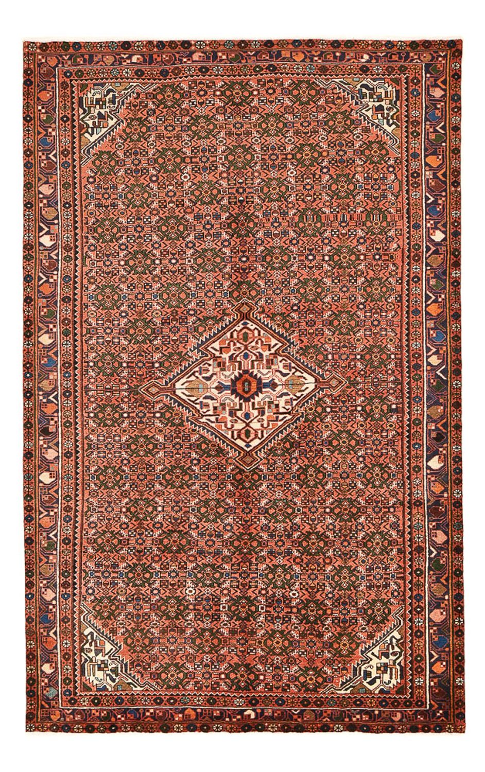 Perserteppich - Nomadic - 314 x 203 cm - terrakotta