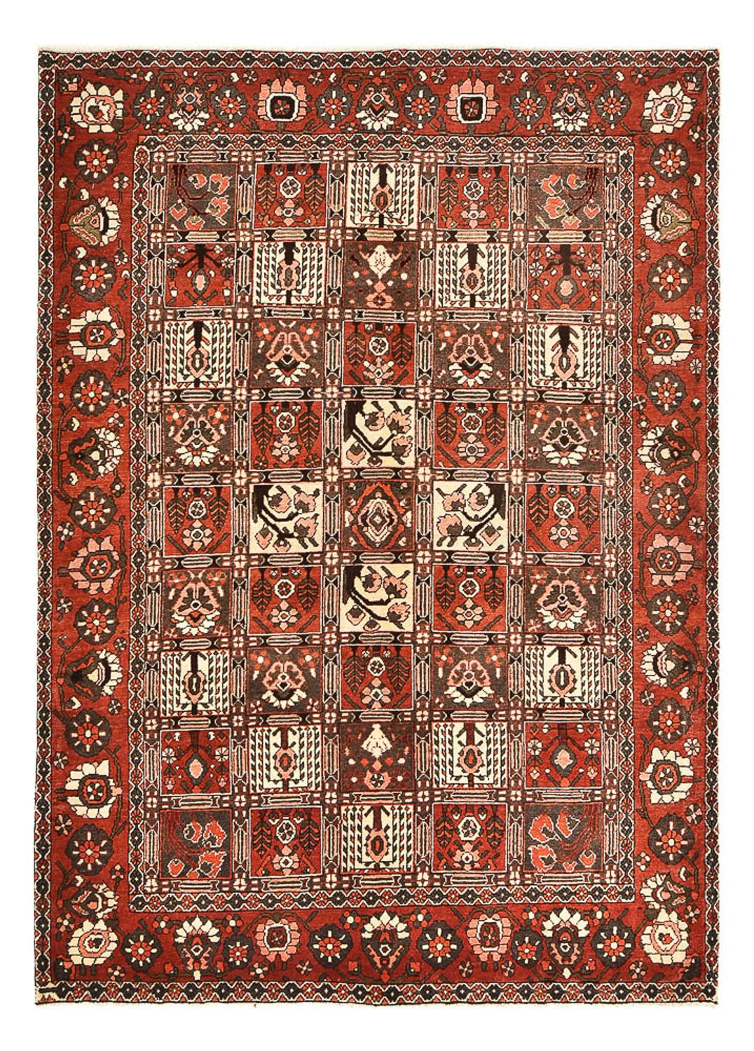 Perserteppich - Nomadic - 297 x 205 cm - dunkelrot