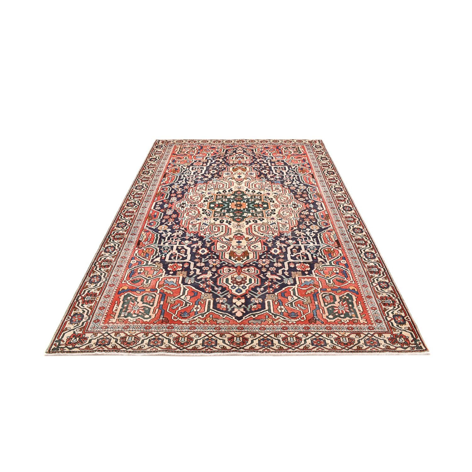 Perserteppich - Nomadic - 313 x 205 cm - hellrot