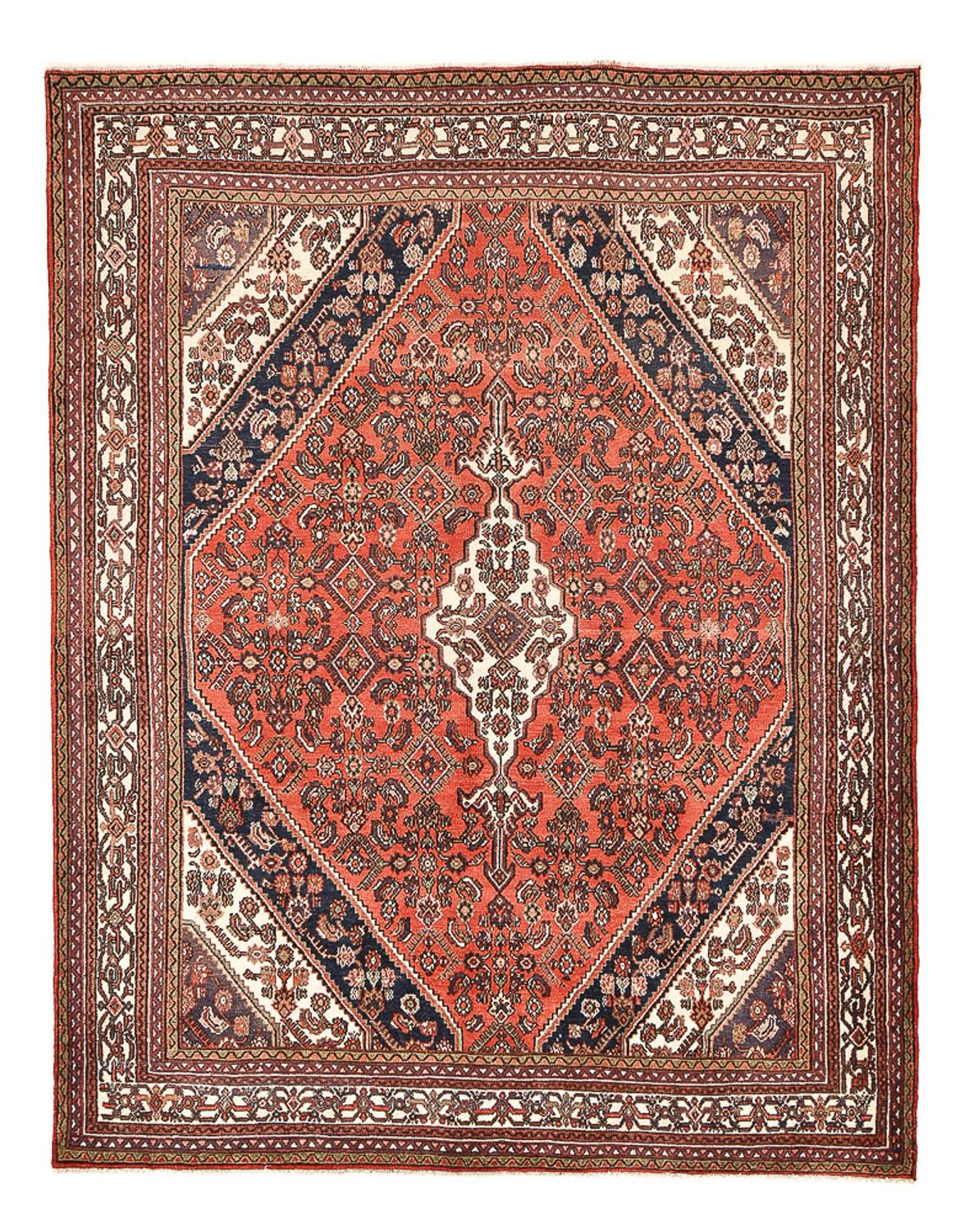 Perserteppich - Nomadic - 307 x 232 cm - hellrot