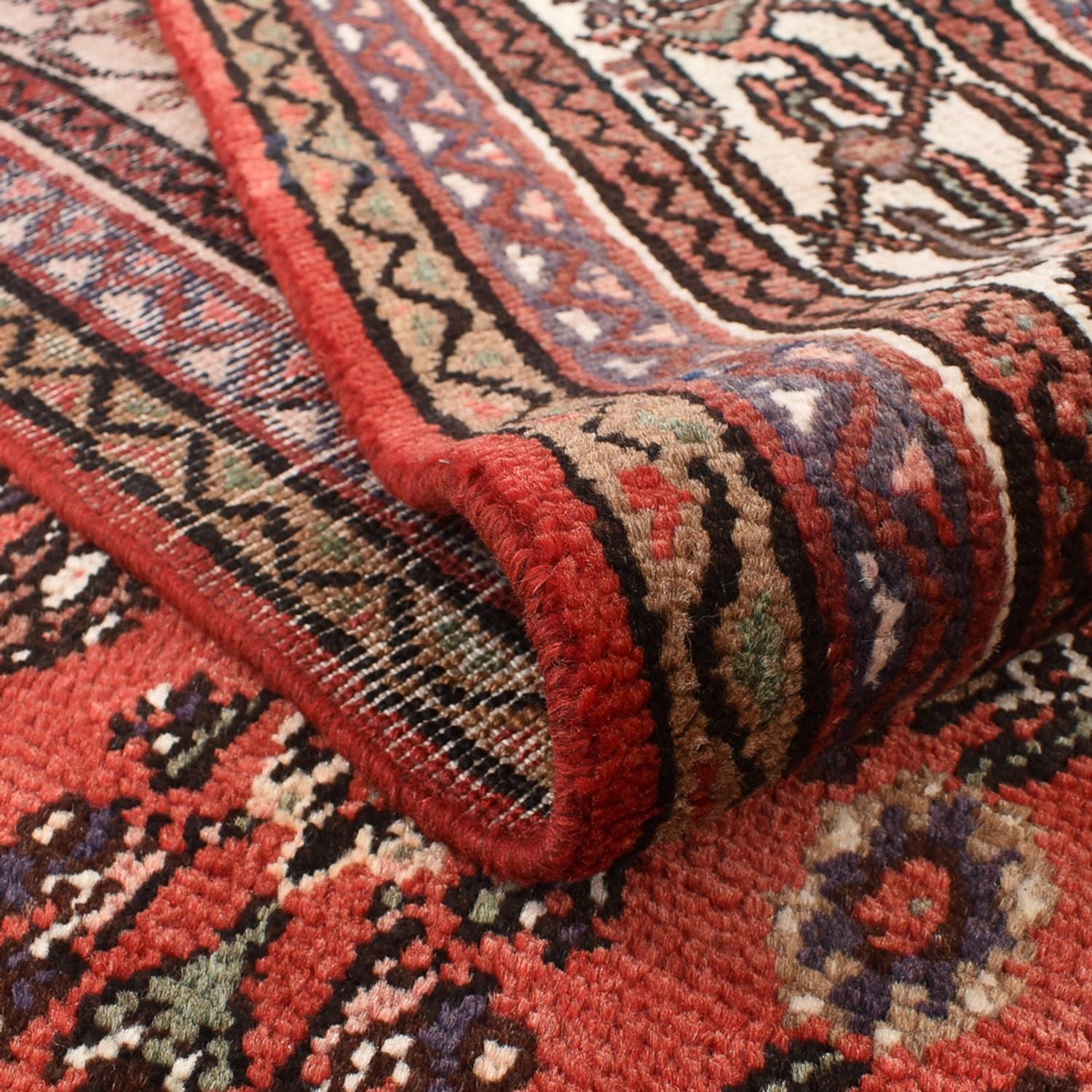 Perserteppich - Nomadic - 307 x 232 cm - hellrot