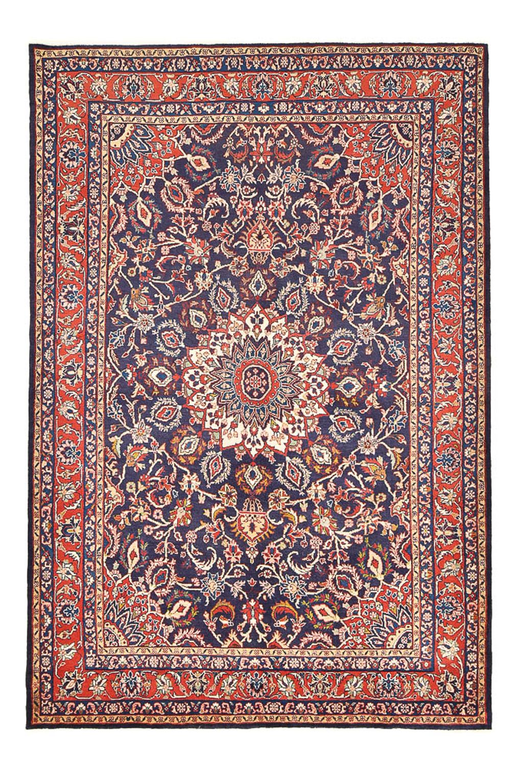 Perserteppich - Nomadic - 323 x 210 cm - dunkelblau