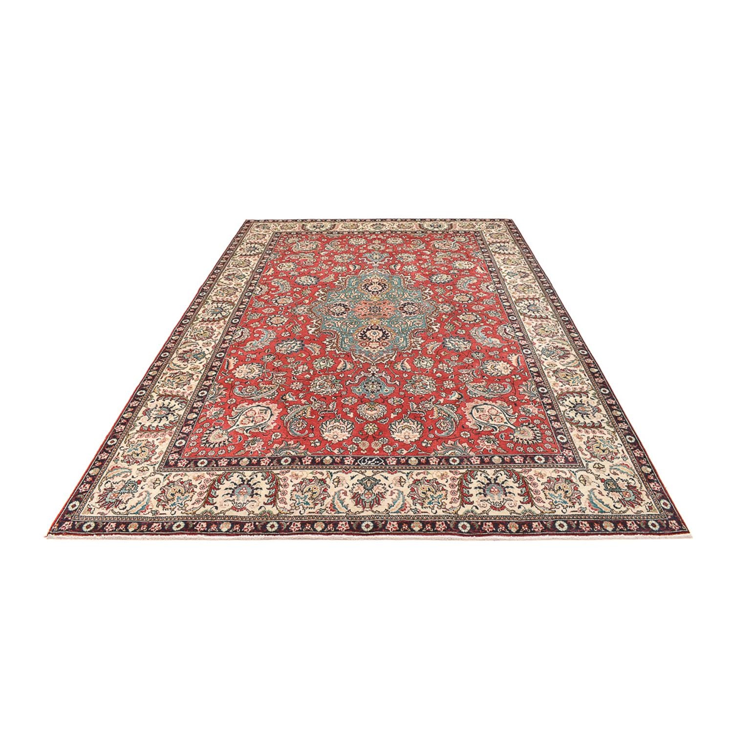 Perserteppich - Täbriz - 347 x 246 cm - hellrot