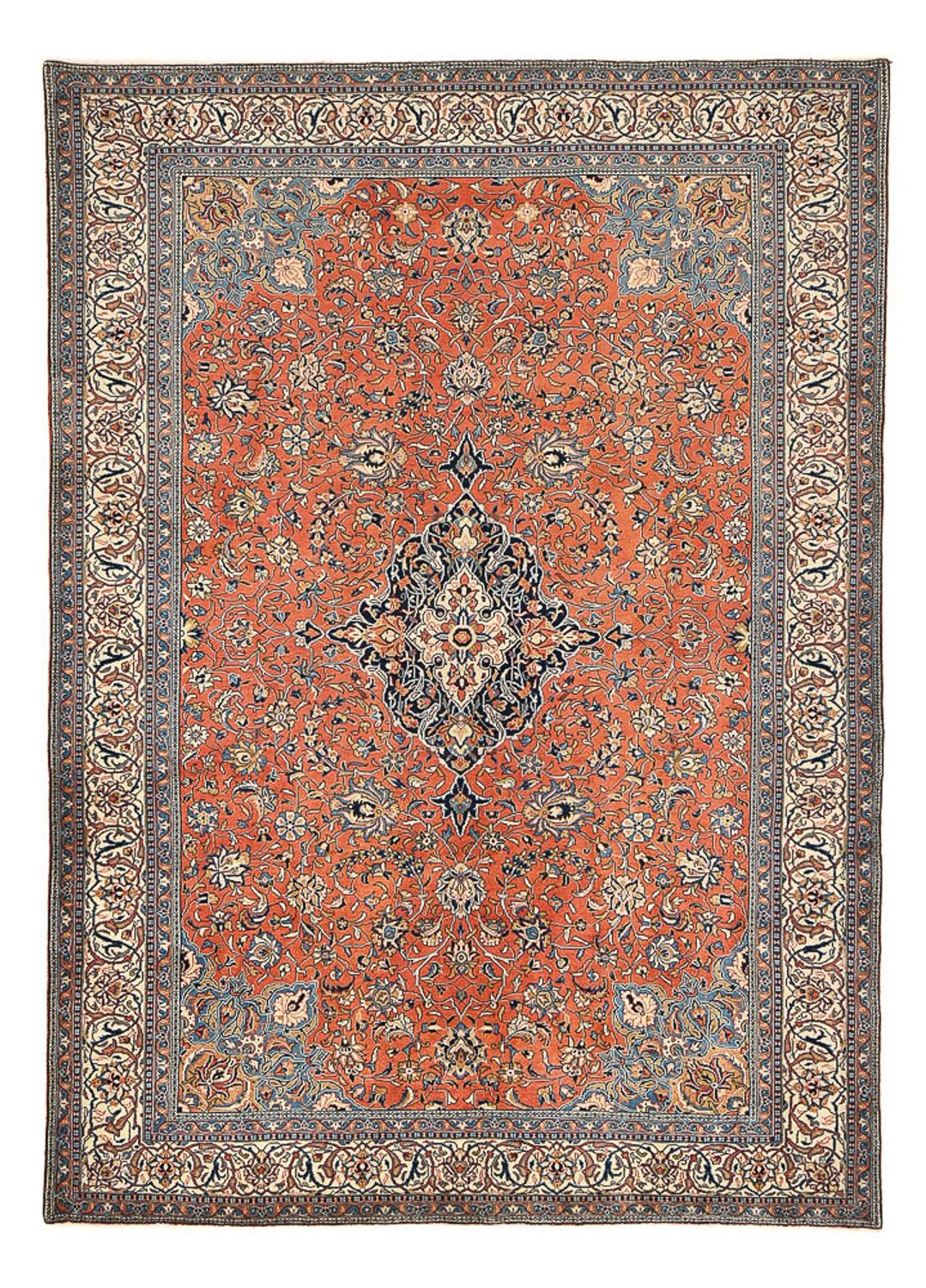 Perserteppich - Classic - 352 x 247 cm - terrakotta