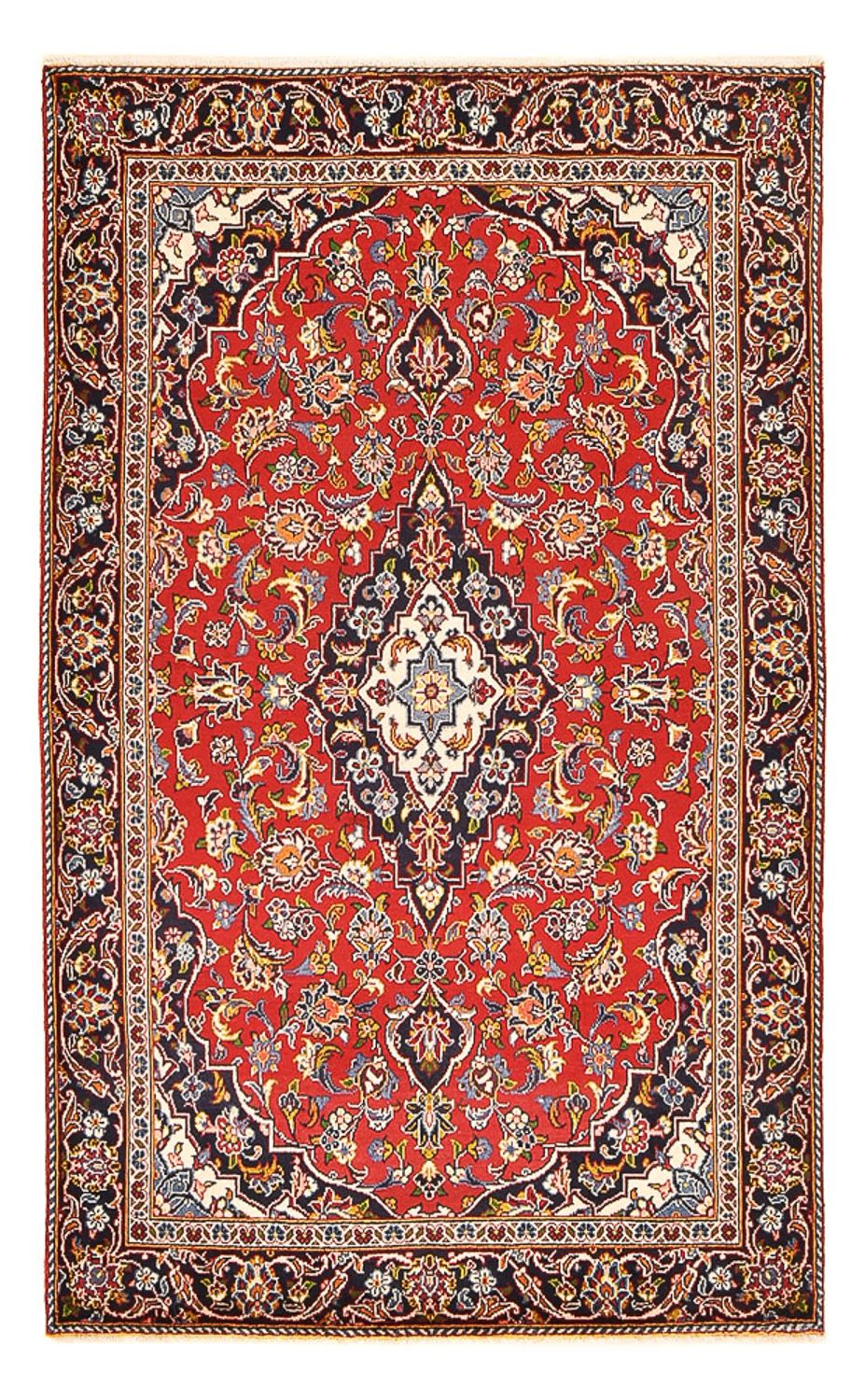 Perserteppich - Keshan - 193 x 117 cm - rot