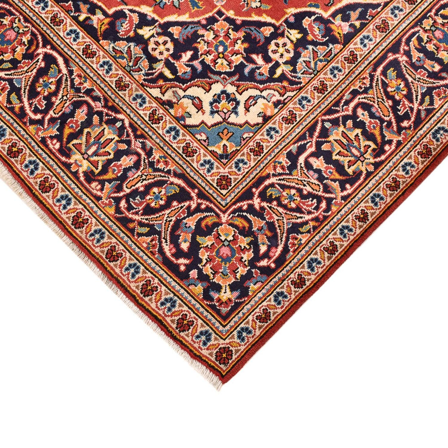 Perserteppich - Keshan - 260 x 147 cm - hellrot