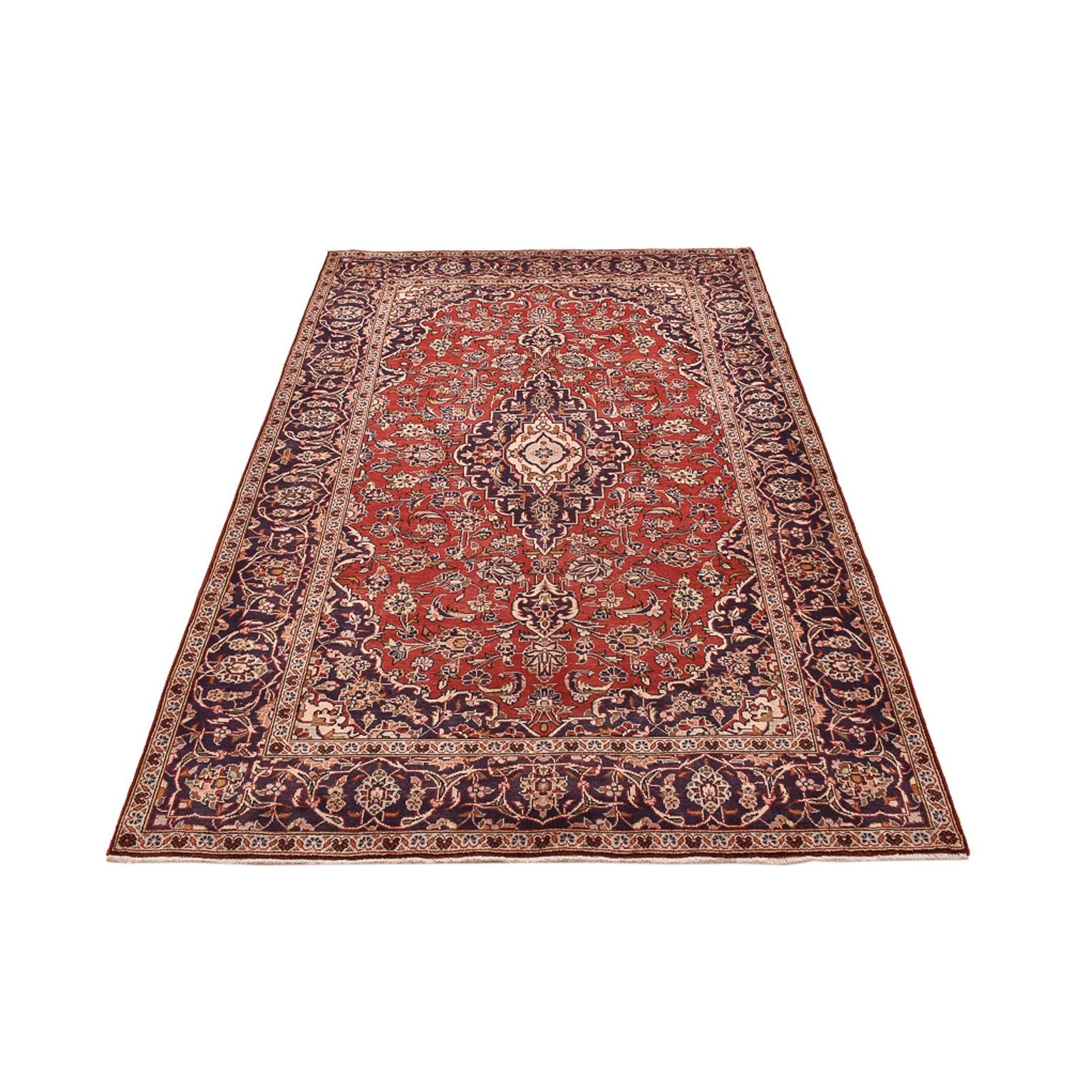 Perserteppich - Keshan - 250 x 148 cm - rot