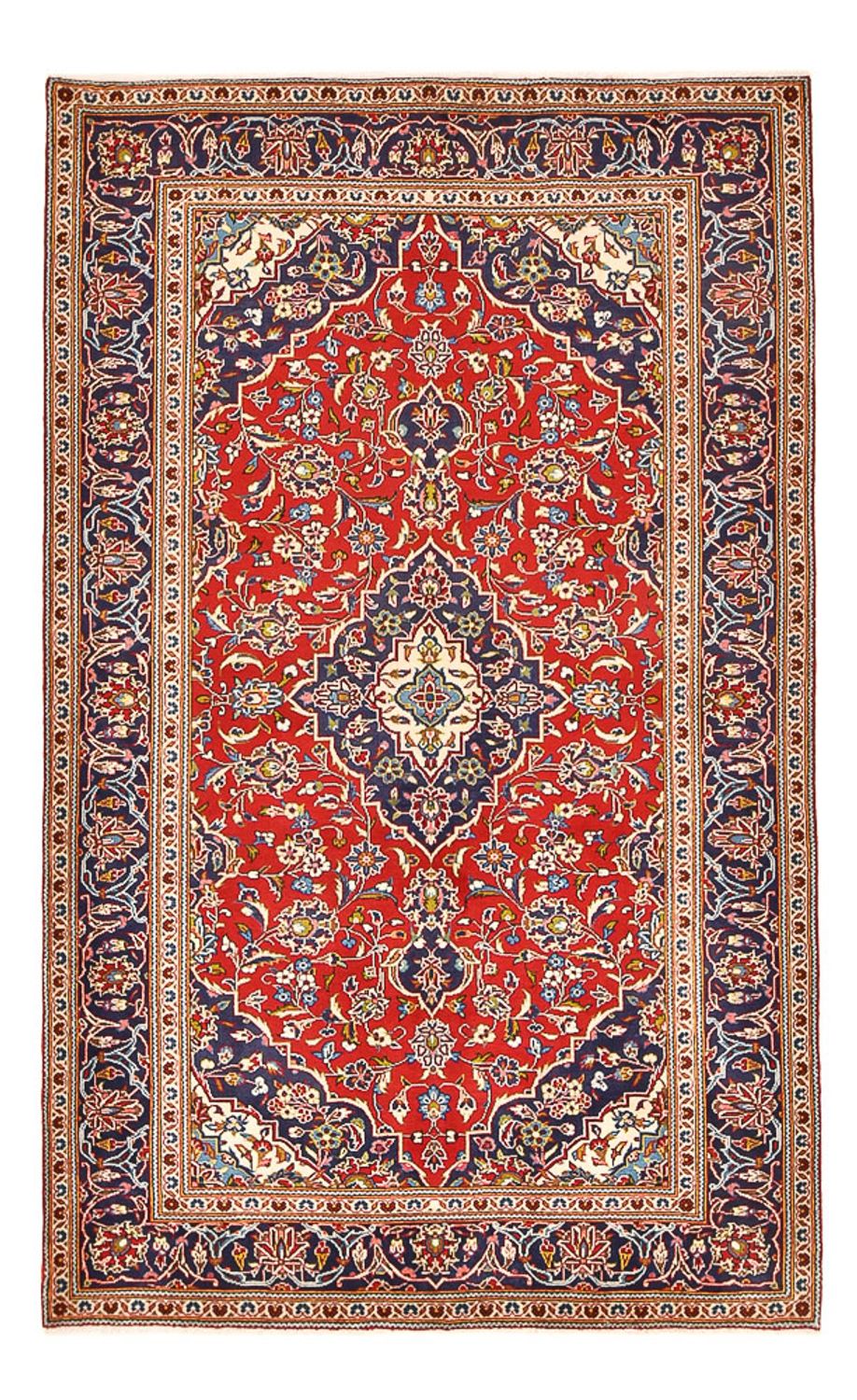 Perserteppich - Keshan - 243 x 148 cm - rot