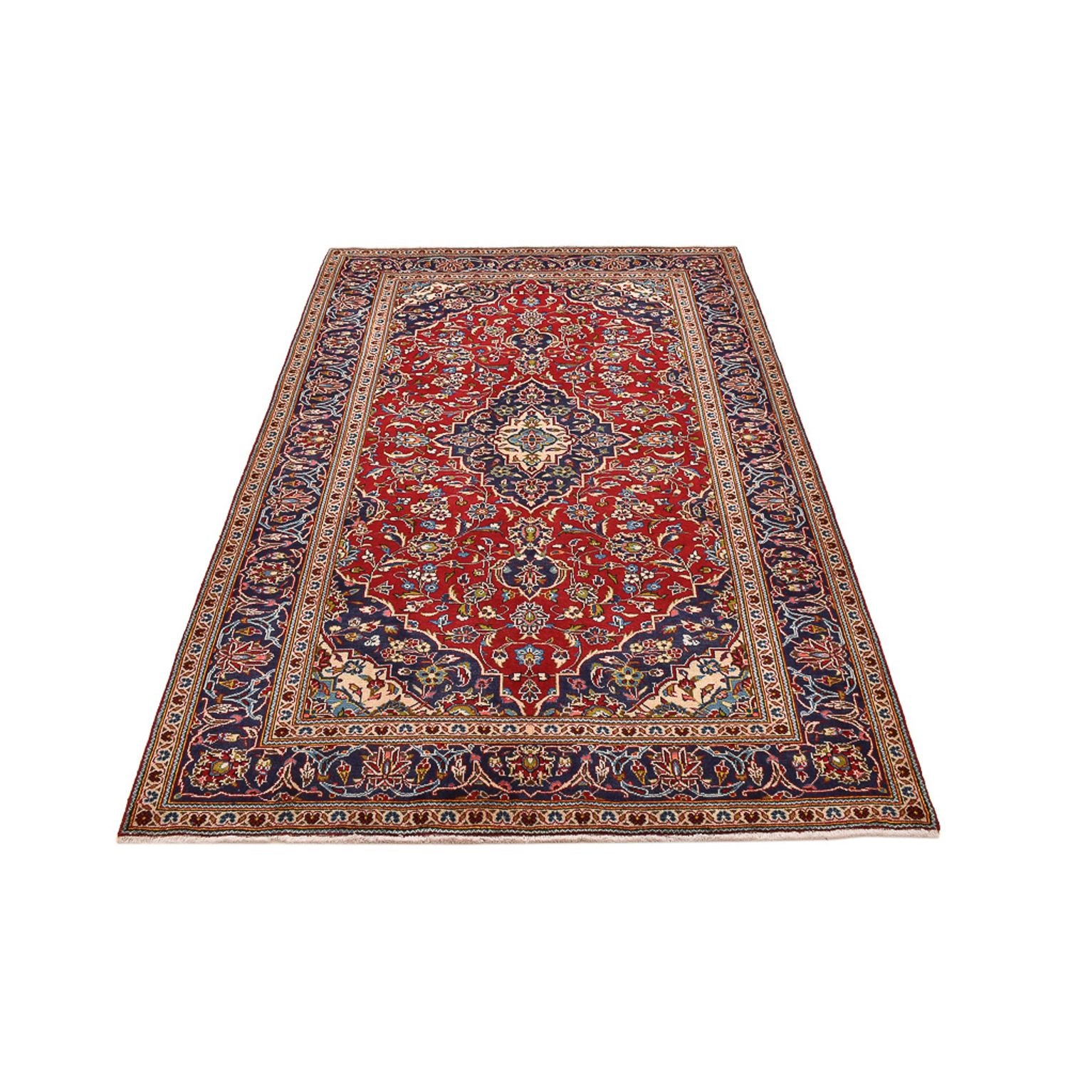Perserteppich - Keshan - 243 x 148 cm - rot