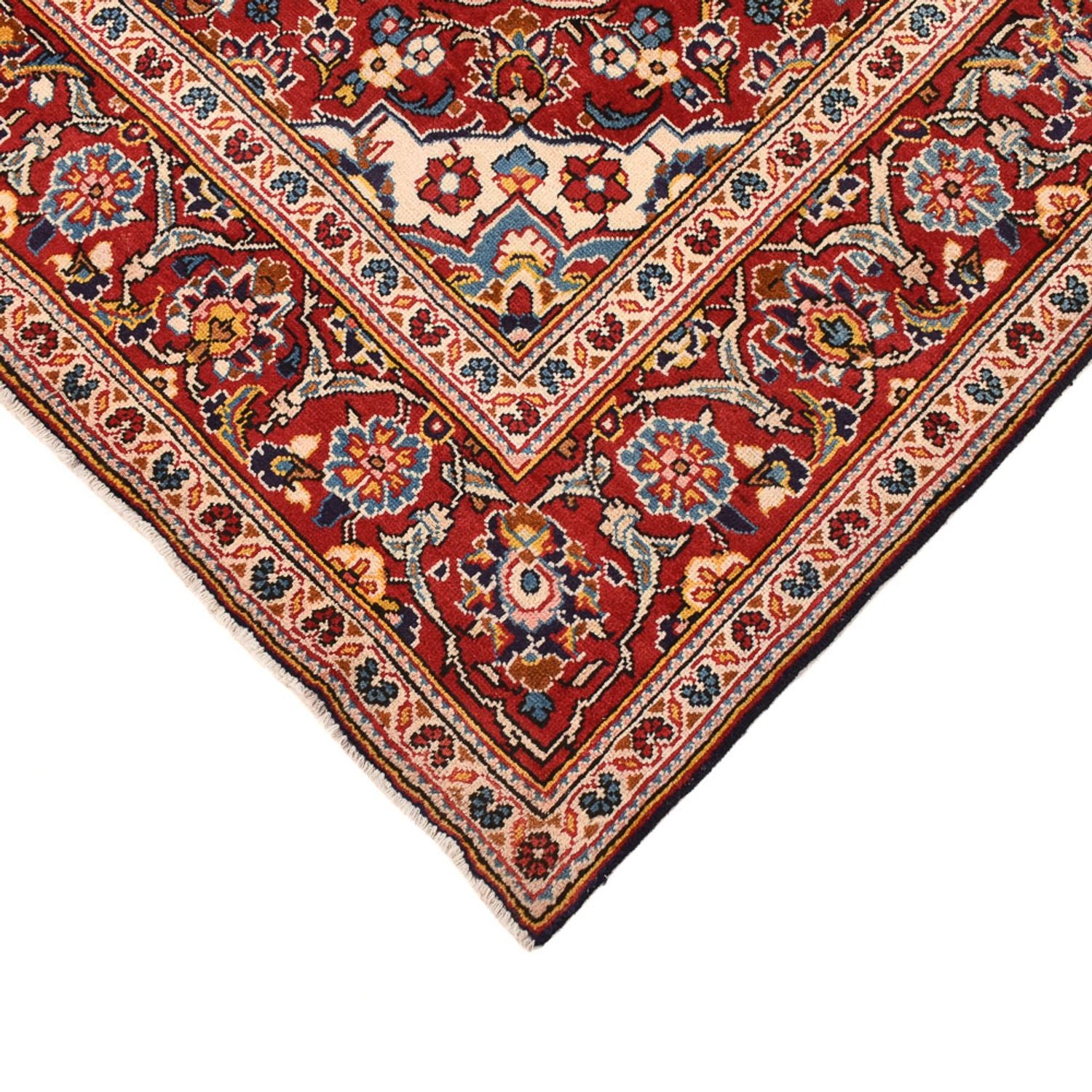Perserteppich - Keshan - 255 x 146 cm - dunkelblau