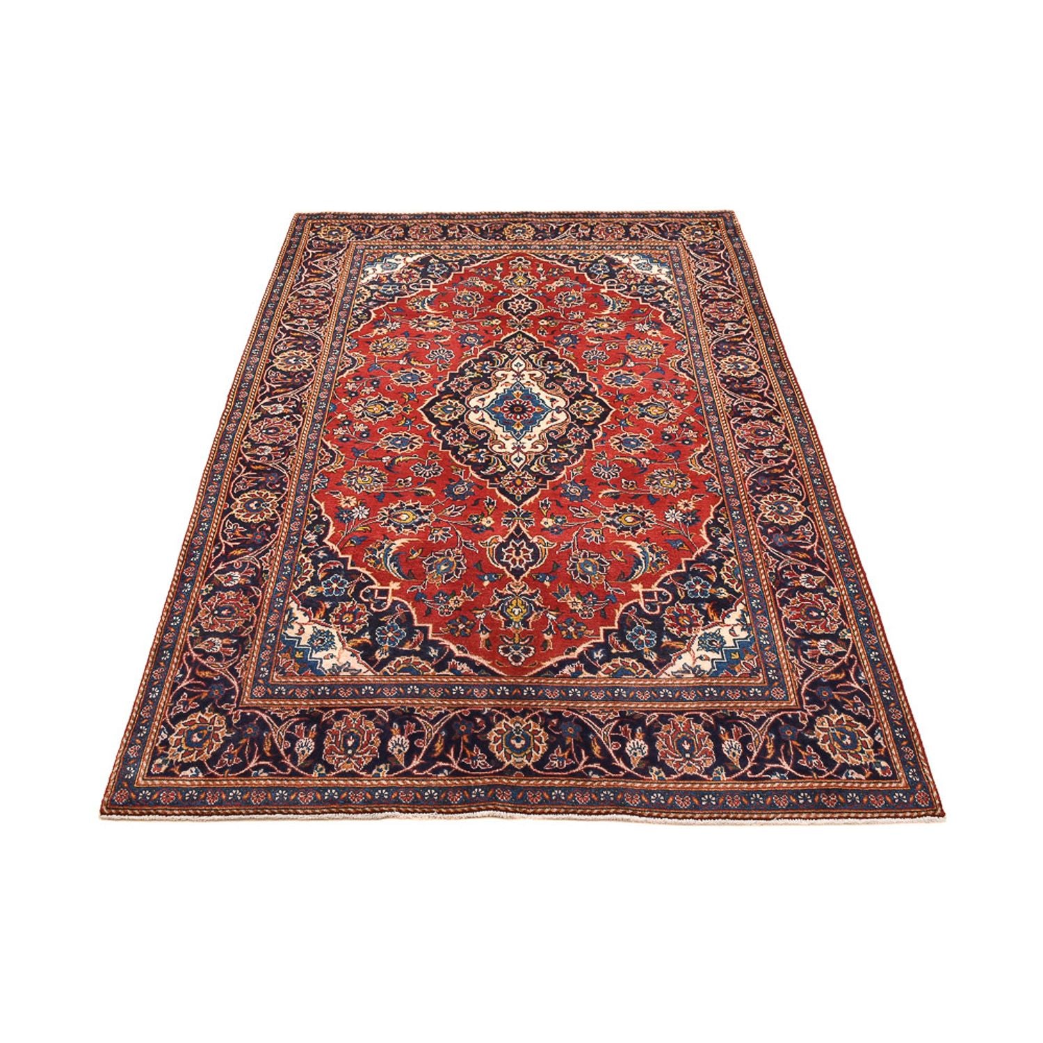 Perserteppich - Keshan - 227 x 140 cm - rot