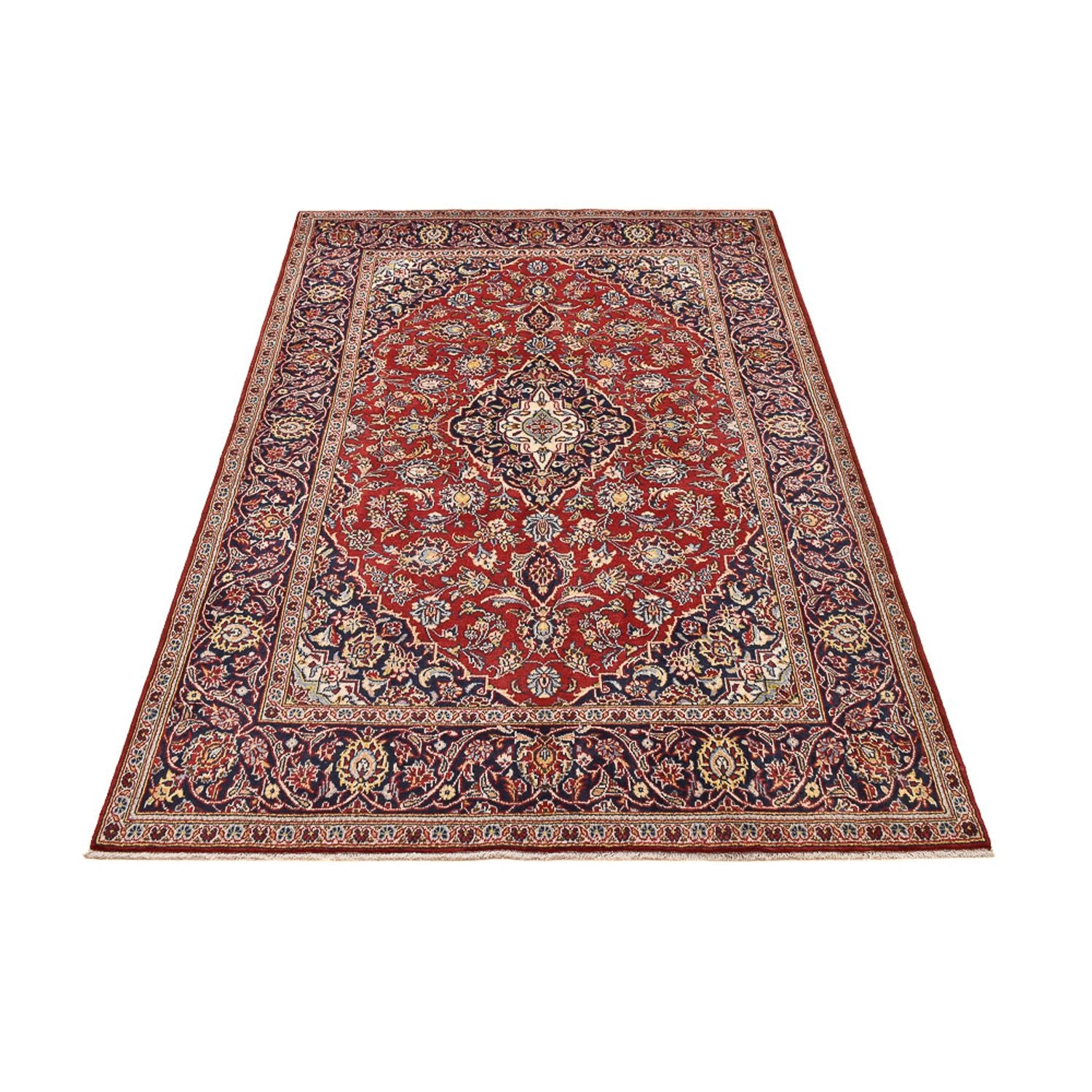 Perserteppich - Keshan - 216 x 138 cm - rot