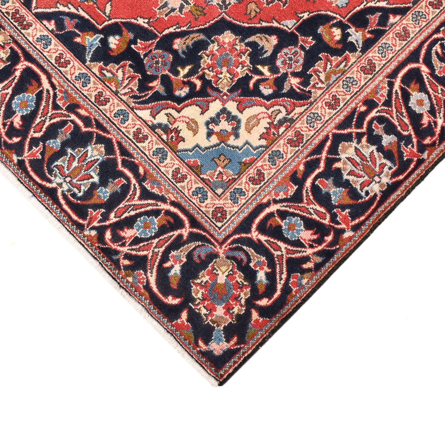 Perserteppich - Keshan - 253 x 134 cm - hellrot
