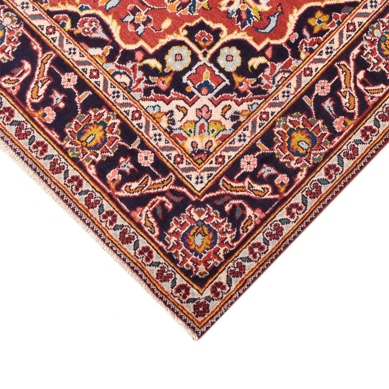 Perserteppich - Keshan - 210 x 127 cm - hellrot