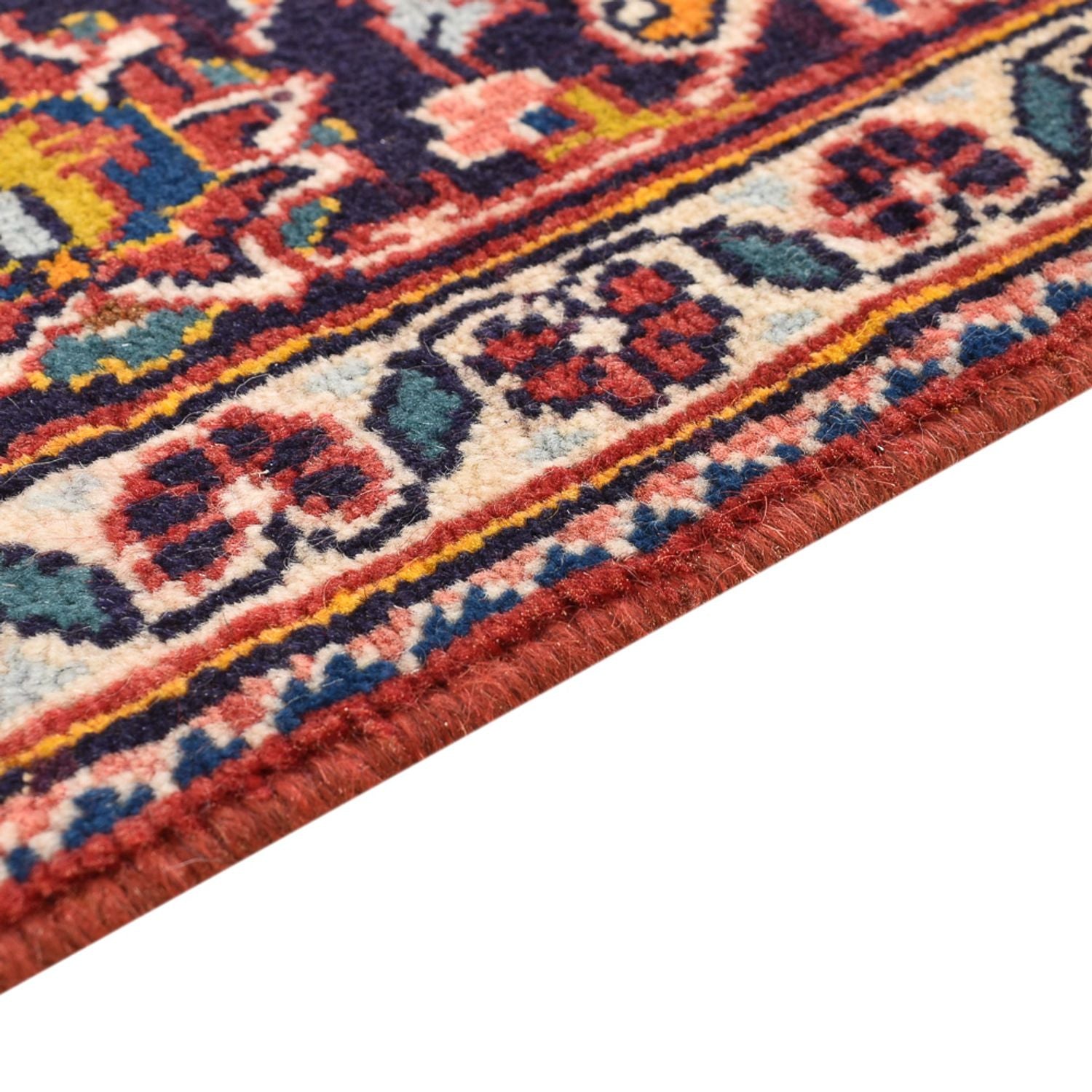 Perserteppich - Keshan - 210 x 127 cm - hellrot