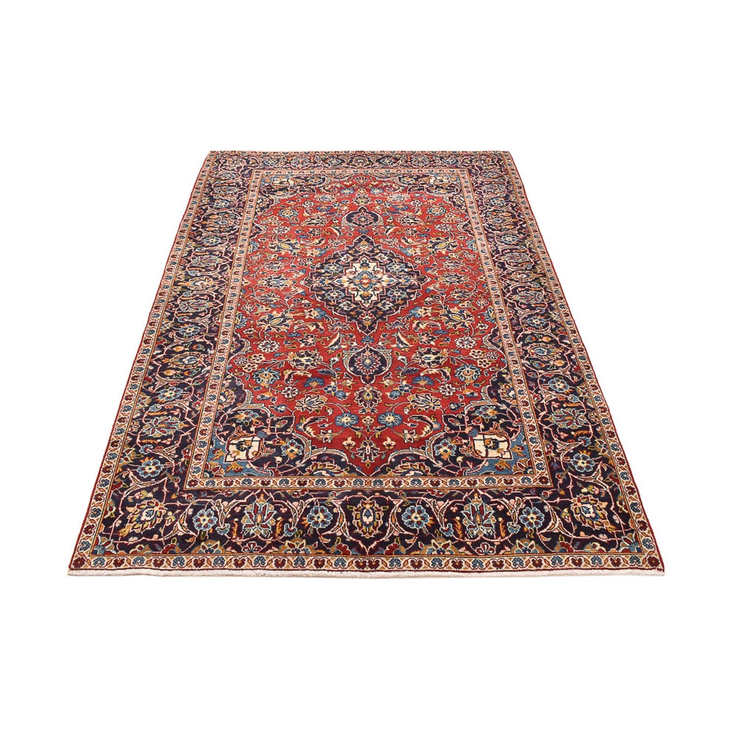 Perserteppich - Keshan - 242 x 145 cm - rot
