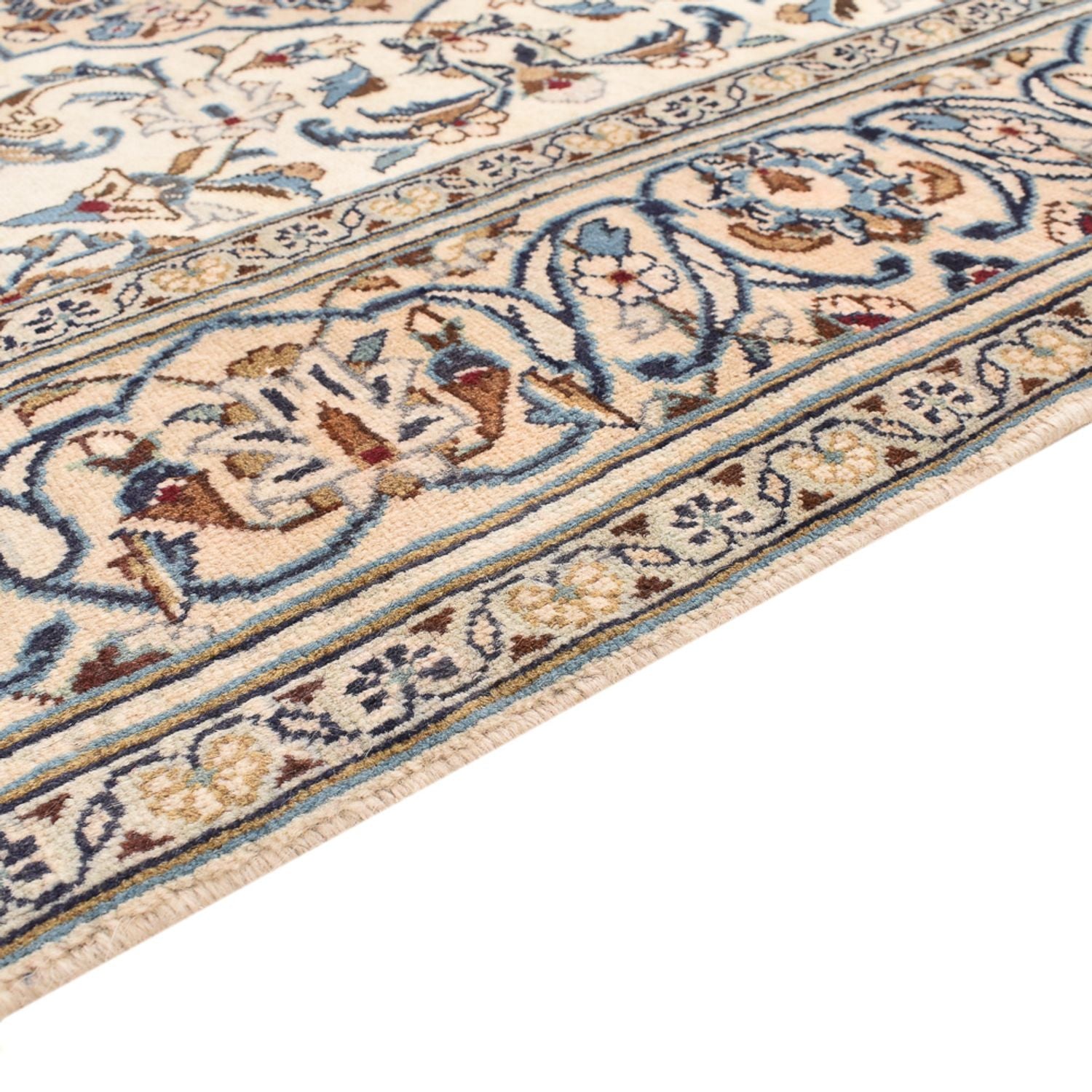 Perserteppich - Keshan - 251 x 143 cm - sand
