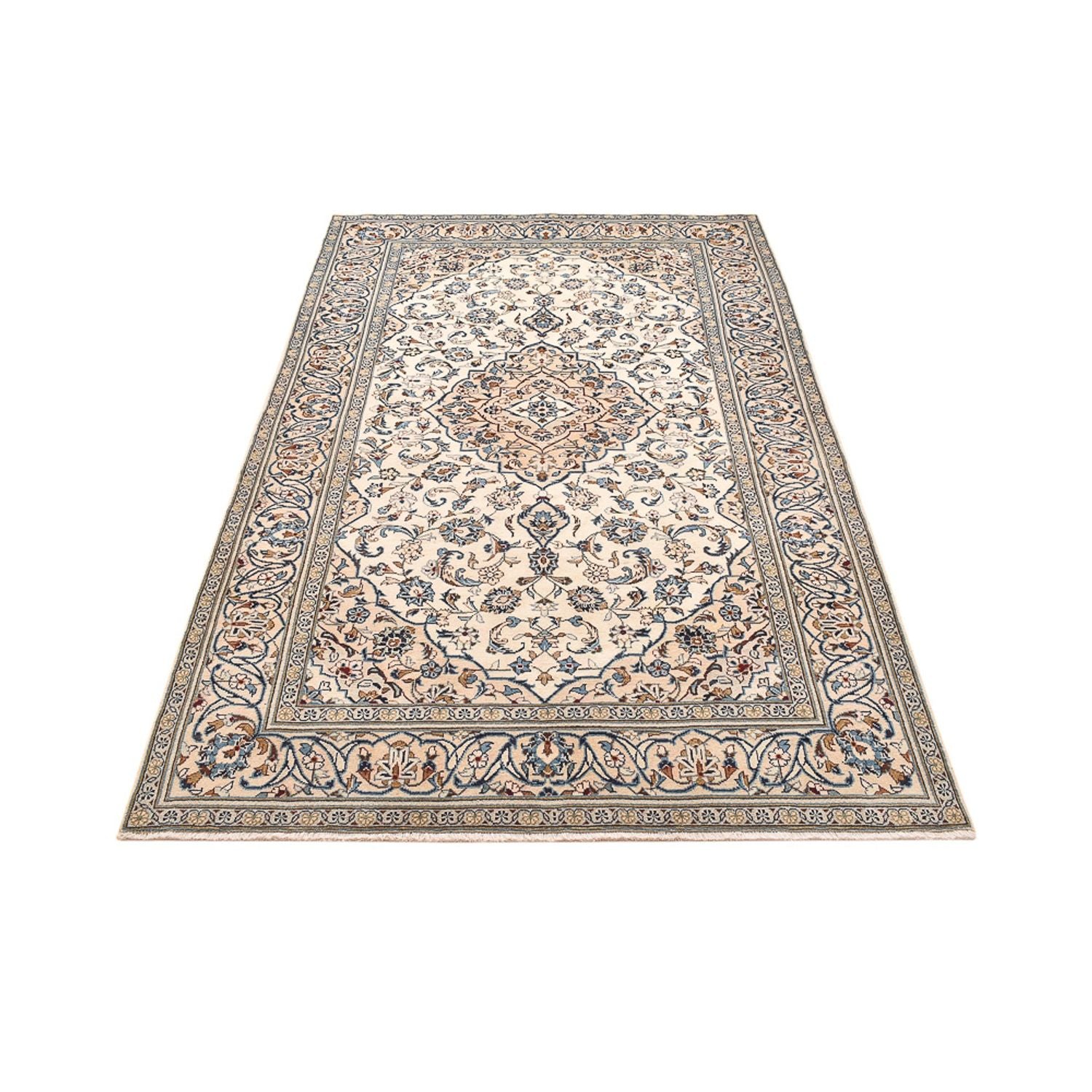 Perserteppich - Keshan - 251 x 143 cm - sand