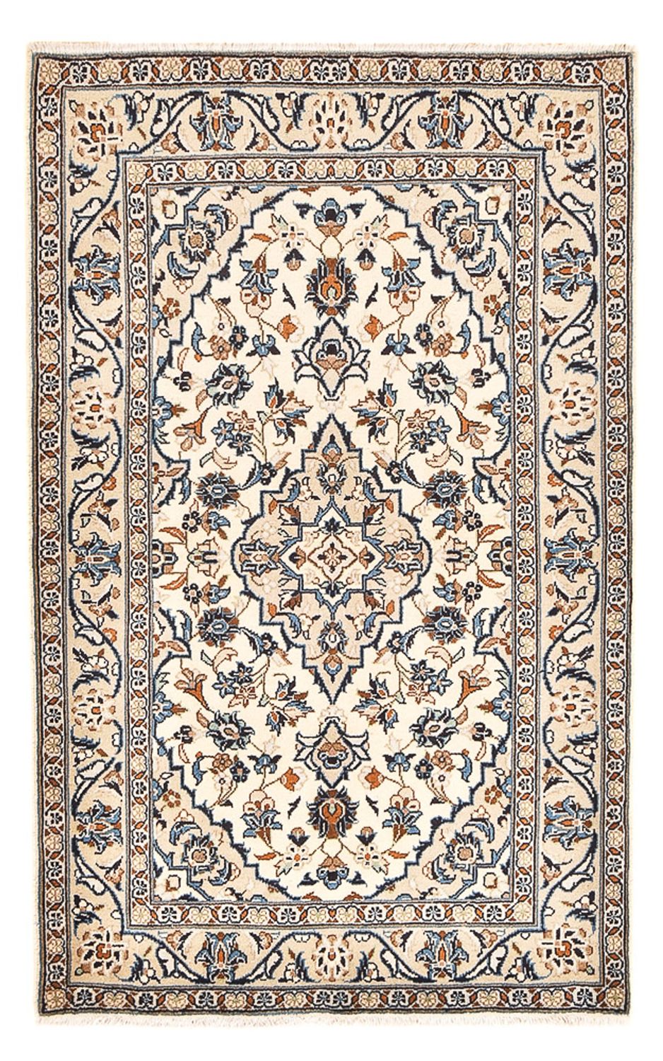 Perserteppich - Keshan - 154 x 96 cm - sand