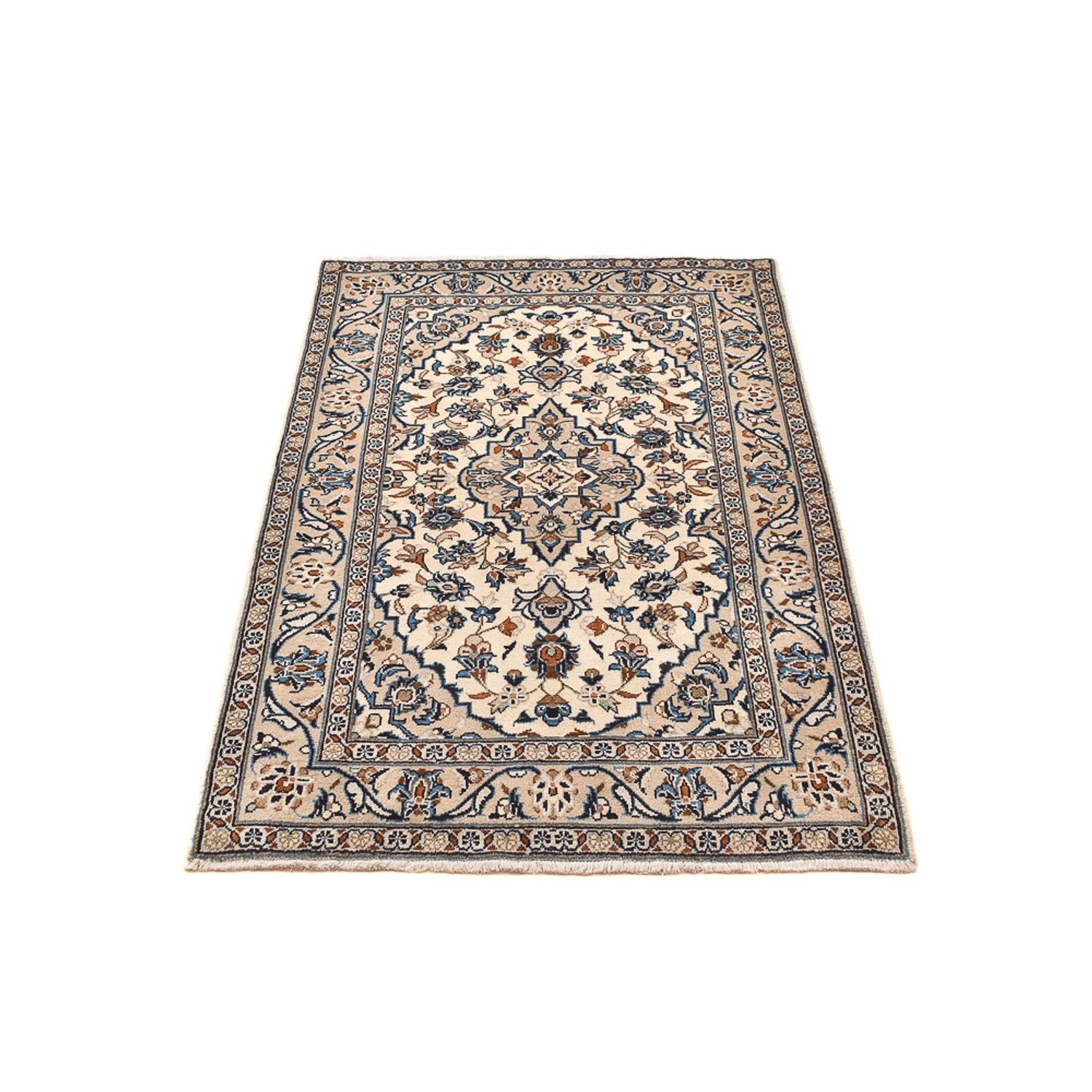Perserteppich - Keshan - 154 x 96 cm - sand